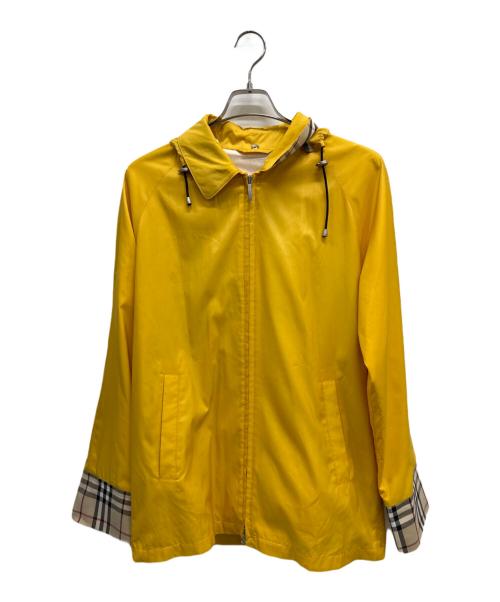 BURBERRY LONDON（バーバリーロンドン）BURBERRY LONDON (バーバリーロンドン) マウンテンパーカー イエロー サイズ:SIZE Mの古着・服飾アイテム