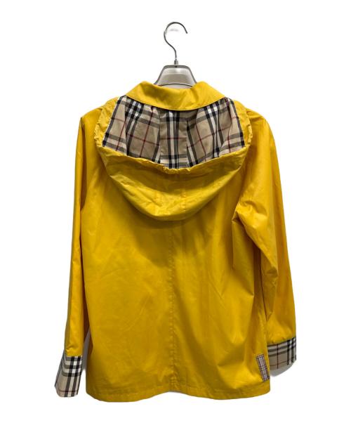 BURBERRY LONDON（バーバリーロンドン）BURBERRY LONDON (バーバリーロンドン) マウンテンパーカー イエロー サイズ:SIZE Mの古着・服飾アイテム