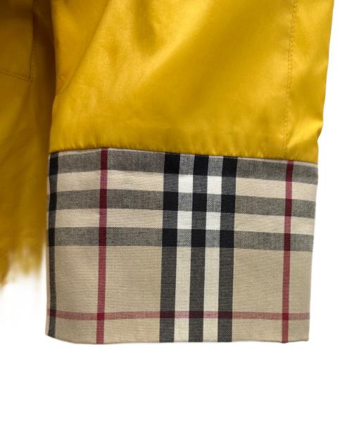 BURBERRY LONDON（バーバリーロンドン）BURBERRY LONDON (バーバリーロンドン) マウンテンパーカー イエロー サイズ:SIZE Mの古着・服飾アイテム