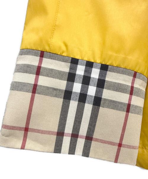 BURBERRY LONDON（バーバリーロンドン）BURBERRY LONDON (バーバリーロンドン) マウンテンパーカー イエロー サイズ:SIZE Mの古着・服飾アイテム