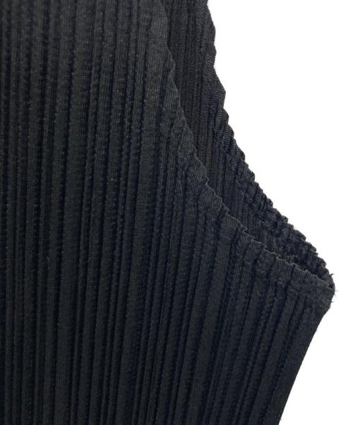 PLEATS PLEASE（プリーツプリーズ）PLEATS PLEASE (プリーツプリーズ) ノースリーブカットソー ブラック サイズ:4の古着・服飾アイテム