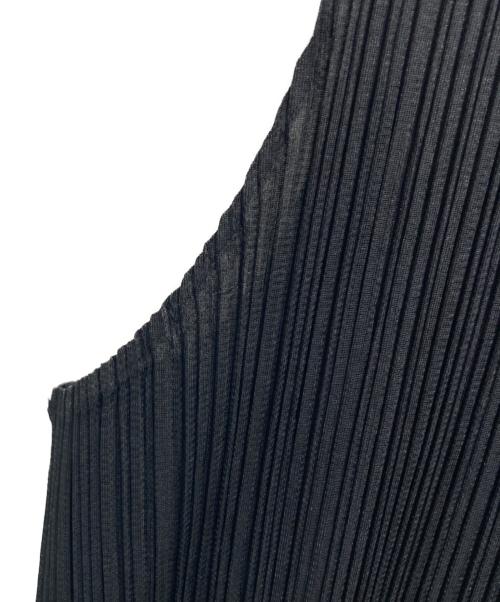 PLEATS PLEASE（プリーツプリーズ）PLEATS PLEASE (プリーツプリーズ) ノースリーブカットソー ブラック サイズ:4の古着・服飾アイテム