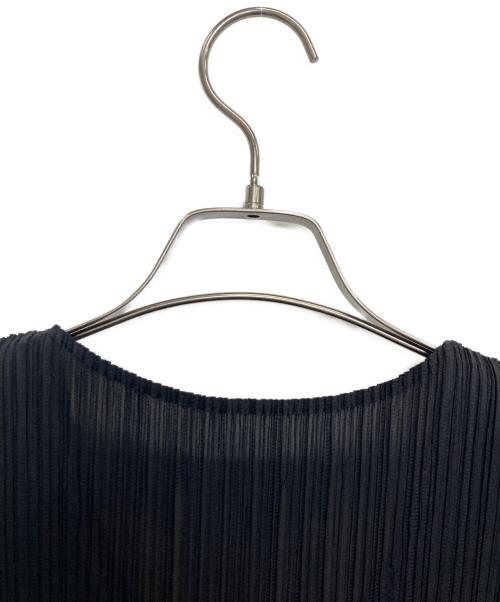 PLEATS PLEASE（プリーツプリーズ）PLEATS PLEASE (プリーツプリーズ) ノースリーブカットソー ブラック サイズ:4の古着・服飾アイテム