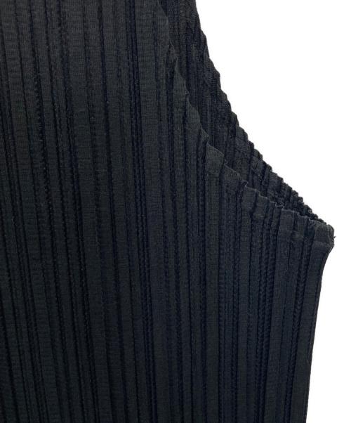 PLEATS PLEASE（プリーツプリーズ）PLEATS PLEASE (プリーツプリーズ) ノースリーブカットソー ブラック サイズ:4の古着・服飾アイテム