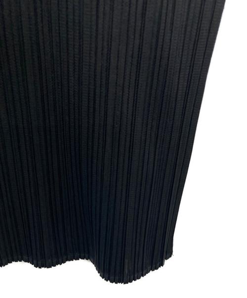 PLEATS PLEASE（プリーツプリーズ）PLEATS PLEASE (プリーツプリーズ) ノースリーブカットソー ブラック サイズ:4の古着・服飾アイテム