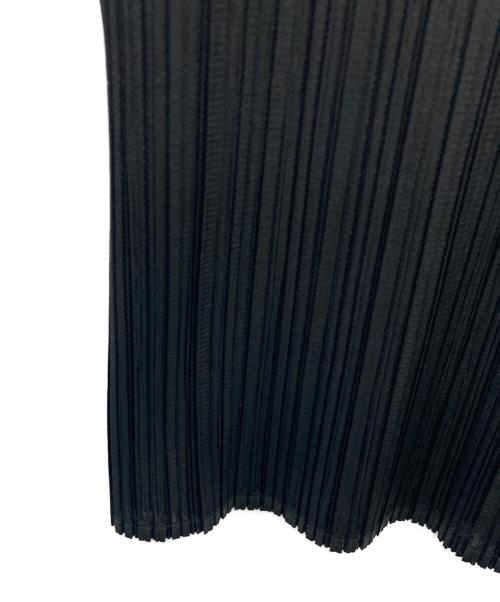 PLEATS PLEASE（プリーツプリーズ）PLEATS PLEASE (プリーツプリーズ) ノースリーブカットソー ブラック サイズ:4の古着・服飾アイテム