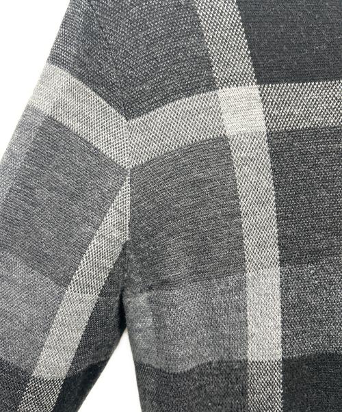 BLACK LABEL CRESTBRIDGE（ブラックレーベル クレストブリッジ）BLACK LABEL CRESTBRIDGE (ブラックレーベル クレストブリッジ) 薄手ニット グレー サイズ:SIZE Lの古着・服飾アイテム