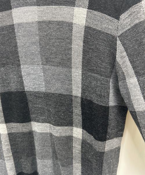BLACK LABEL CRESTBRIDGE（ブラックレーベル クレストブリッジ）BLACK LABEL CRESTBRIDGE (ブラックレーベル クレストブリッジ) 薄手ニット グレー サイズ:SIZE Lの古着・服飾アイテム