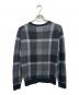 BLACK LABEL CRESTBRIDGE (ブラックレーベル クレストブリッジ) 薄手ニット グレー サイズ:SIZE L：6000円