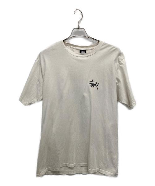 stussy（ステューシー）stussy (ステューシー) 半袖カットソー ホワイト サイズ:SIZE Mの古着・服飾アイテム