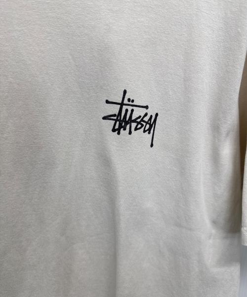 stussy（ステューシー）stussy (ステューシー) 半袖カットソー ホワイト サイズ:SIZE Mの古着・服飾アイテム