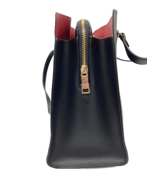 COACH（コーチ）COACH (コーチ) レザートートバッグ ブラックの古着・服飾アイテム