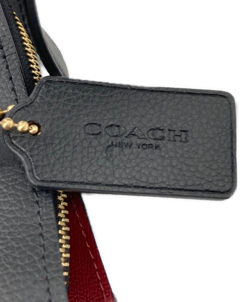 COACH（コーチ）COACH (コーチ) レザートートバッグ ブラックの古着・服飾アイテム