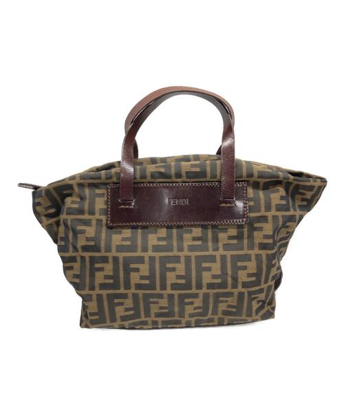 FENDI（フェンディ）FENDI (フェンディ) ハンドバッグ ブラウンの古着・服飾アイテム