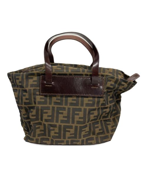 FENDI（フェンディ）FENDI (フェンディ) ハンドバッグ ブラウンの古着・服飾アイテム