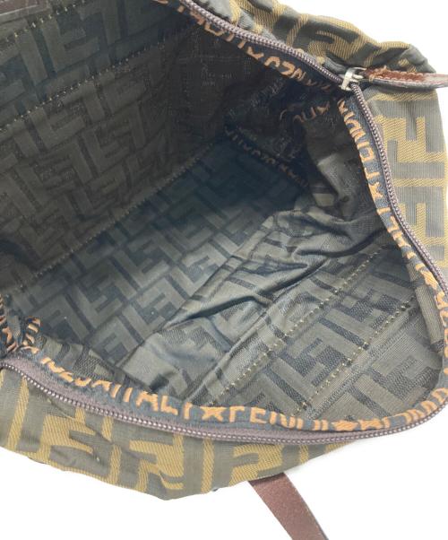 FENDI（フェンディ）FENDI (フェンディ) ハンドバッグ ブラウンの古着・服飾アイテム
