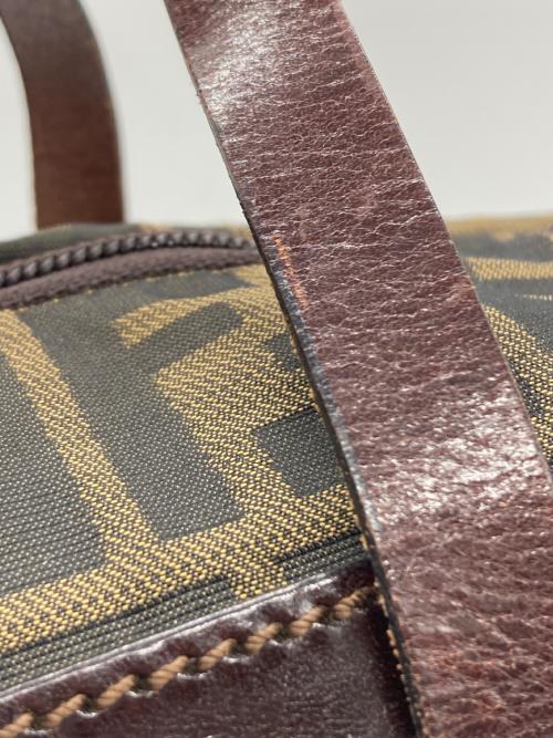 FENDI（フェンディ）FENDI (フェンディ) ハンドバッグ ブラウンの古着・服飾アイテム