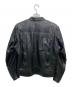 HARLEY-DAVIDSON (ハーレーダビッドソン) シングルライダースジャケット ブラック サイズ:M：20000円