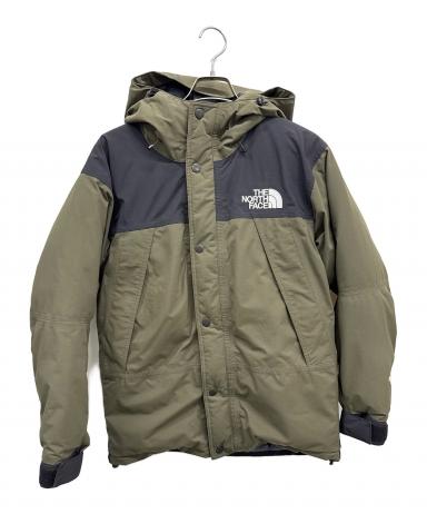 THE NORTH FACE ダウンジャケット カーキ 中古・古着通販】THE NORTH FACE (ザ ノース フェイス) ダウン