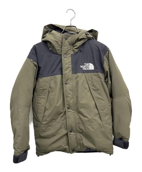 THE NORTH FACE（ザ ノース フェイス）THE NORTH FACE (ザ ノース フェイス) ダウンジャケット カーキ×ブラック サイズ:SIZE Mの古着・服飾アイテム
