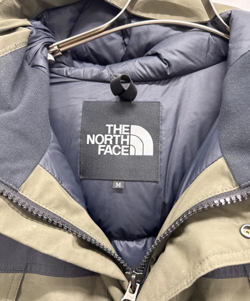 THE NORTH FACE（ザ ノース フェイス）THE NORTH FACE (ザ ノース フェイス) ダウンジャケット カーキ×ブラック サイズ:SIZE Mの古着・服飾アイテム