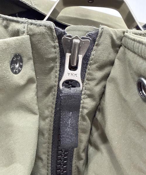 THE NORTH FACE（ザ ノース フェイス）THE NORTH FACE (ザ ノース フェイス) ダウンジャケット カーキ×ブラック サイズ:SIZE Mの古着・服飾アイテム