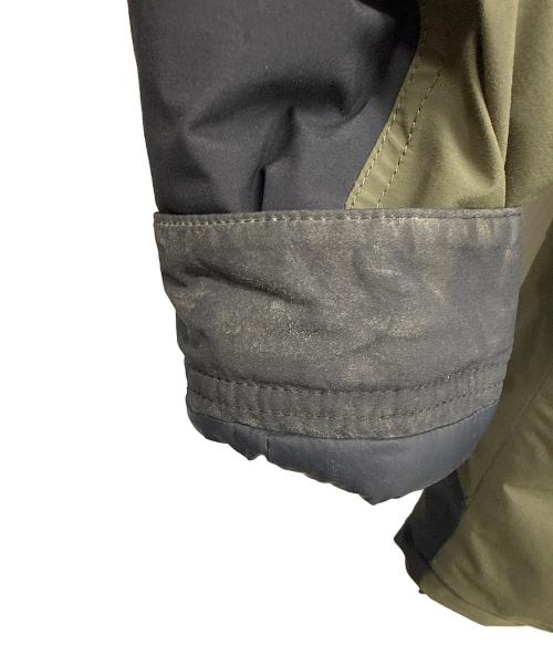 THE NORTH FACE（ザ ノース フェイス）THE NORTH FACE (ザ ノース フェイス) ダウンジャケット カーキ×ブラック サイズ:SIZE Mの古着・服飾アイテム