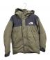 THE NORTH FACE（ザ ノース フェイス）の古着「ダウンジャケット」｜カーキ×ブラック