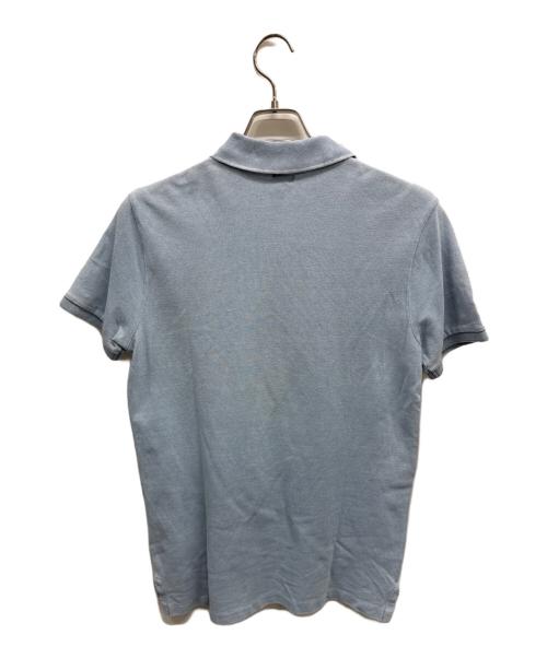 POLO RALPH LAUREN（ポロ・ラルフローレン）POLO RALPH LAUREN (ポロ・ラルフローレン) ポロシャツ スカイブルー×ネイビー サイズ:SPの古着・服飾アイテム