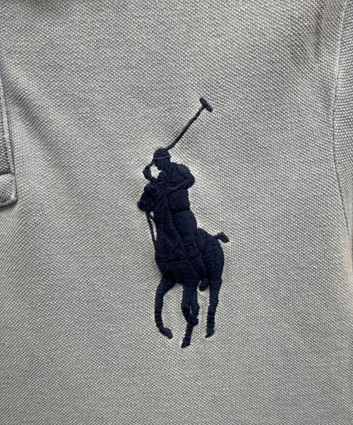 POLO RALPH LAUREN（ポロ・ラルフローレン）POLO RALPH LAUREN (ポロ・ラルフローレン) ポロシャツ スカイブルー×ネイビー サイズ:SPの古着・服飾アイテム