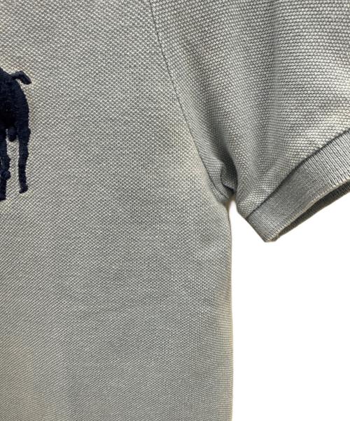 POLO RALPH LAUREN（ポロ・ラルフローレン）POLO RALPH LAUREN (ポロ・ラルフローレン) ポロシャツ スカイブルー×ネイビー サイズ:SPの古着・服飾アイテム