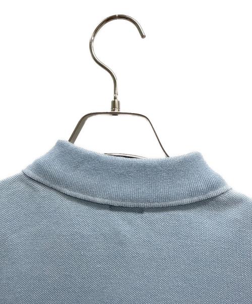 POLO RALPH LAUREN（ポロ・ラルフローレン）POLO RALPH LAUREN (ポロ・ラルフローレン) ポロシャツ スカイブルー×ネイビー サイズ:SPの古着・服飾アイテム
