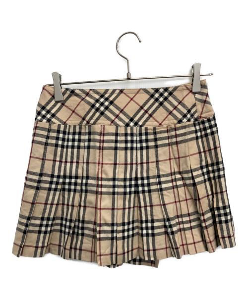 BURBERRY BLUE LABEL（バーバリー ブルー レーベル）BURBERRY BLUE LABEL (バーバリー ブルー レーベル) 巻きスカート ベージュ サイズ:36の古着・服飾アイテム