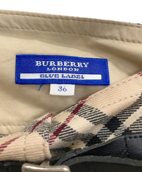 BURBERRY BLUE LABEL（バーバリー ブルー レーベル）BURBERRY BLUE LABEL (バーバリー ブルー レーベル) 巻きスカート ベージュ サイズ:36の古着・服飾アイテム