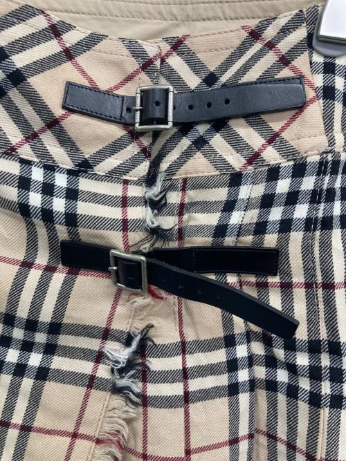 BURBERRY BLUE LABEL（バーバリー ブルー レーベル）BURBERRY BLUE LABEL (バーバリー ブルー レーベル) 巻きスカート ベージュ サイズ:36の古着・服飾アイテム
