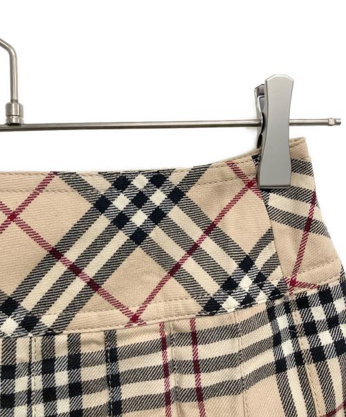BURBERRY BLUE LABEL（バーバリー ブルー レーベル）BURBERRY BLUE LABEL (バーバリー ブルー レーベル) 巻きスカート ベージュ サイズ:36の古着・服飾アイテム