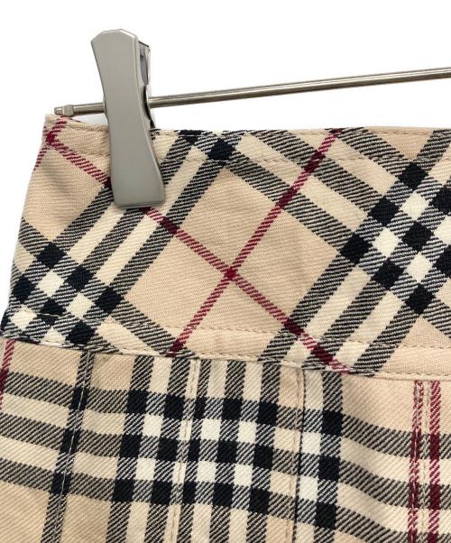 BURBERRY BLUE LABEL（バーバリー ブルー レーベル）BURBERRY BLUE LABEL (バーバリー ブルー レーベル) 巻きスカート ベージュ サイズ:36の古着・服飾アイテム