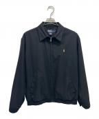POLO RALPH LAURENポロ・ラルフローレン）の古着「スイングトップ」｜ブラック