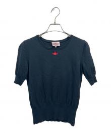 Vivienne Westwood RED LABEL（ヴィヴィアンウエストウッドレッドレーベル）の古着「半袖カットソー」｜ブラック