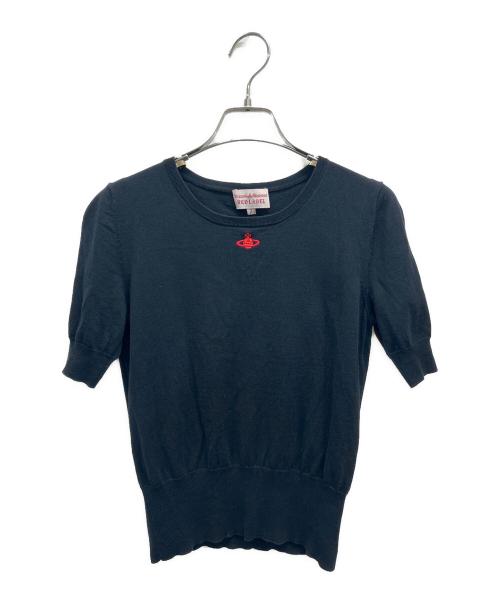 Vivienne Westwood RED LABEL（ヴィヴィアンウエストウッドレッドレーベル）Vivienne Westwood RED LABEL (ヴィヴィアンウエストウッドレッドレーベル) 半袖カットソー ブラック サイズ:2の古着・服飾アイテム