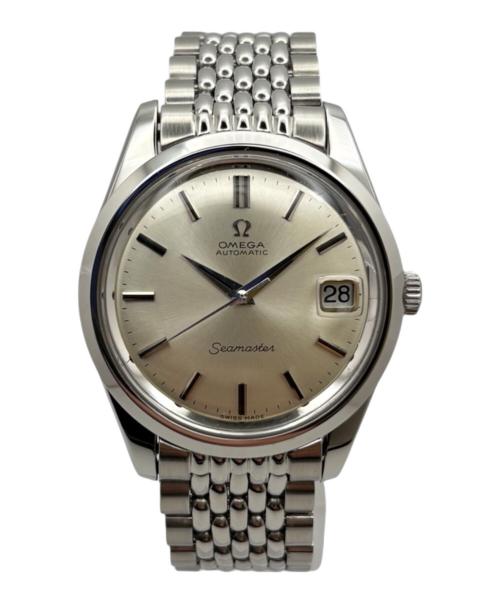 OMEGA（オメガ）OMEGA (オメガ) シーマスター Seamaster/Ref.166.010-67/シルバー文字盤 シルバー文字盤の古着・服飾アイテム