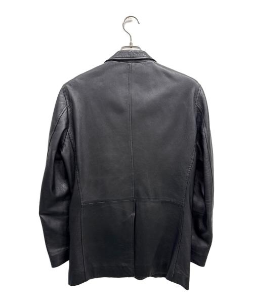 unknown（アンノウン）unknown (アンノウン) レザージャケット ブラック サイズ:Lの古着・服飾アイテム