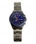 SEIKO (セイコー) クロノグラフ ブルー：8000円