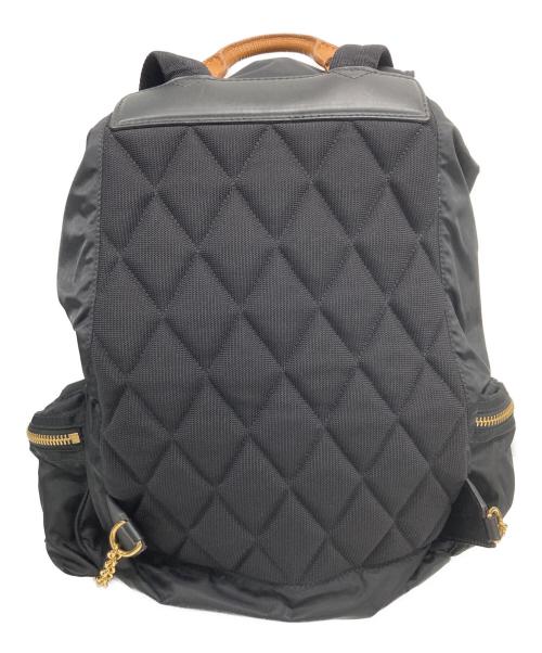 BURBERRY（バーバリー）BURBERRY (バーバリー) ナイロンバックパック ブラックの古着・服飾アイテム