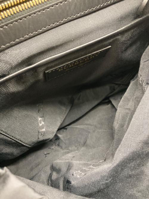 BURBERRY（バーバリー）BURBERRY (バーバリー) ナイロンバックパック ブラックの古着・服飾アイテム