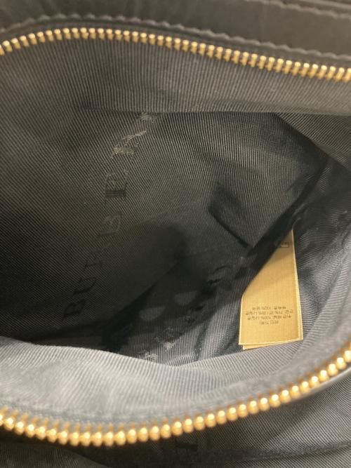 BURBERRY（バーバリー）BURBERRY (バーバリー) ナイロンバックパック ブラックの古着・服飾アイテム