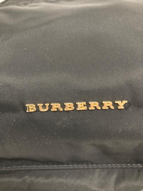 BURBERRY（バーバリー）BURBERRY (バーバリー) ナイロンバックパック ブラックの古着・服飾アイテム