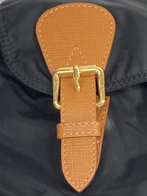 BURBERRY（バーバリー）BURBERRY (バーバリー) ナイロンバックパック ブラックの古着・服飾アイテム