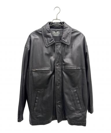 中古・古着通販】BALLY (バリー) レザーコート ブラック サイズ:SIZE