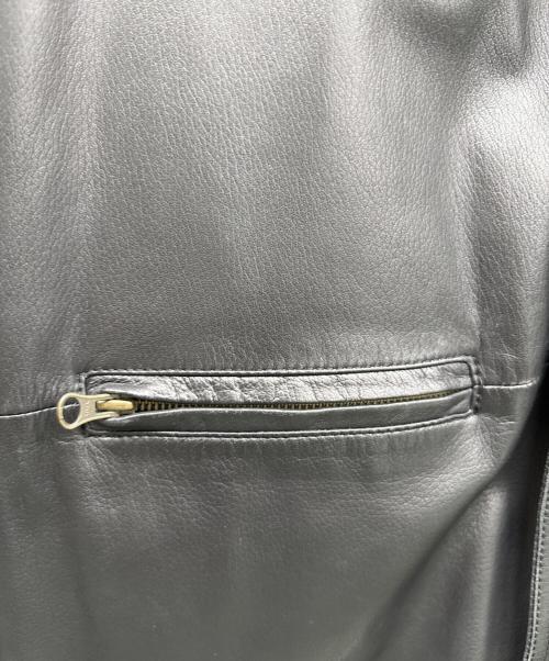 BALLY（バリー）BALLY (バリー) レザーコート ブラック サイズ:SIZE 44の古着・服飾アイテム